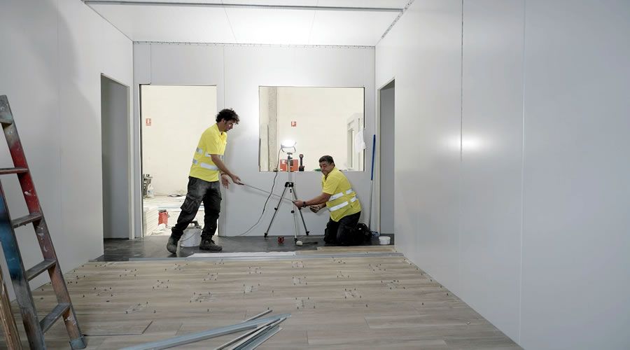 Fabricación oficina modular